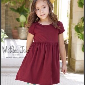 Matilda Jane Perfectly Paired Knit Dress In Rumba Red  size 12